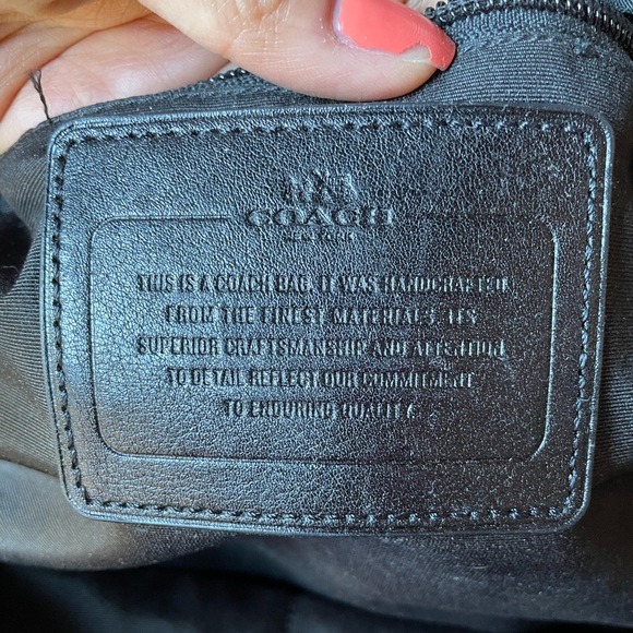 Blue Camo Coach backpack - Picture 4 of 4